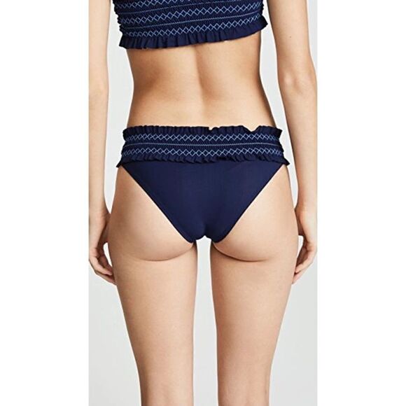 New. Tory Burch black smocked bikini set. Normally $236  XS - Picture 4 of 12